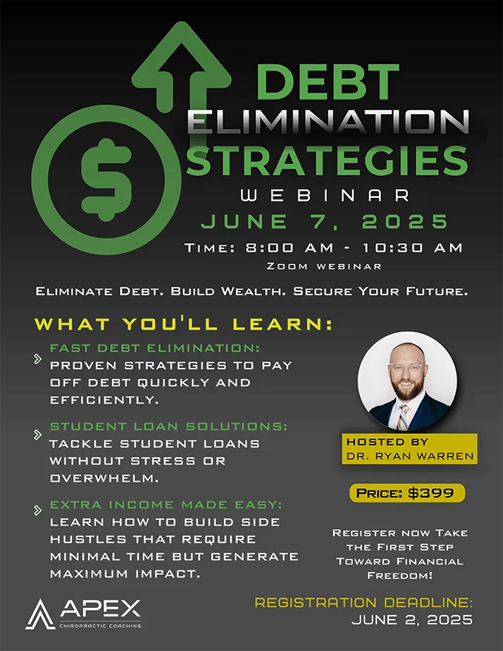 Consulting Company Apex Debt Elimination Strategies Webinar