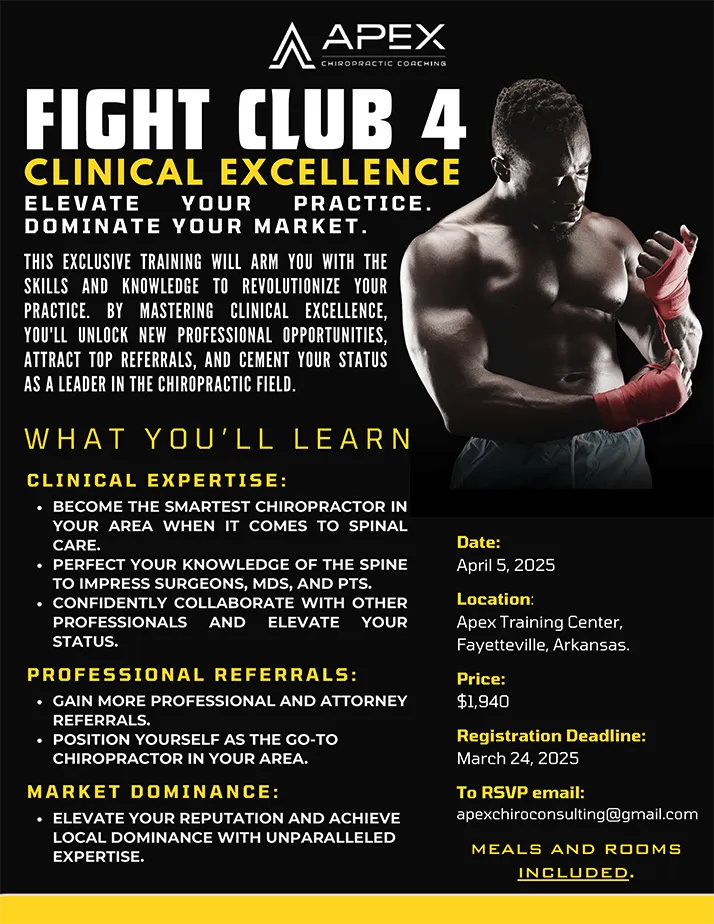 Consulting Company Apex Fight Club 4